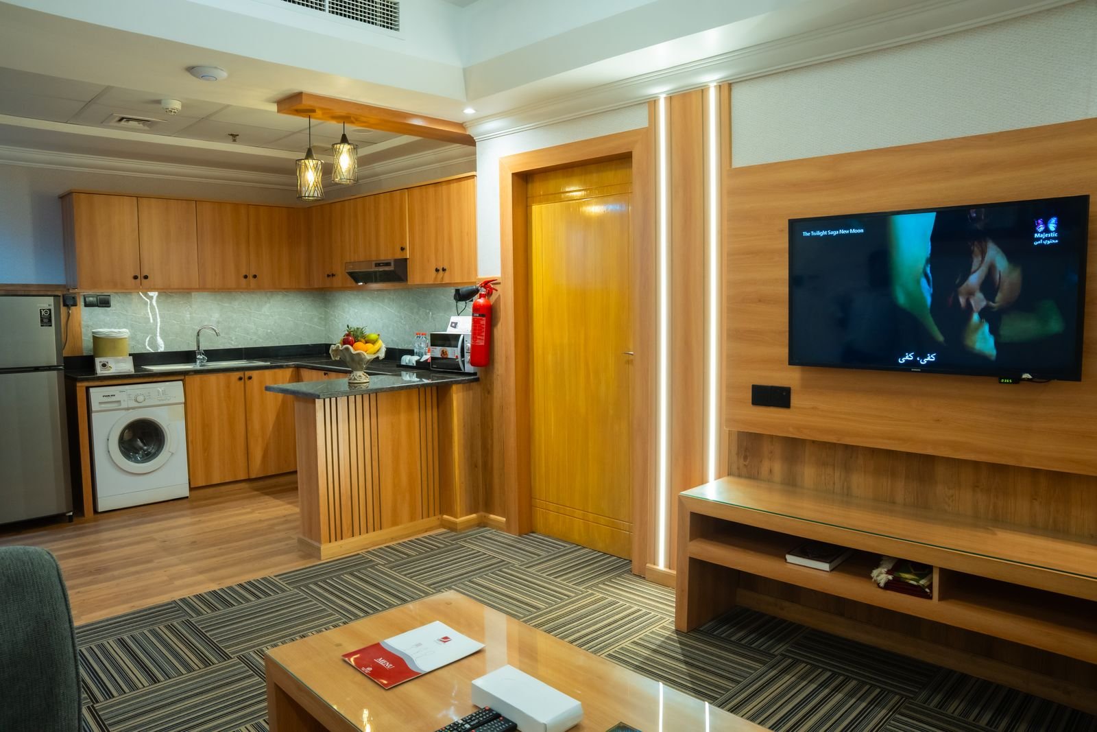 EWAN Ajman Suites - Executive Living Room